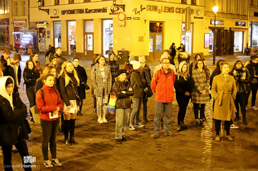 Protest przeciw ustawie edukacji seksualnej