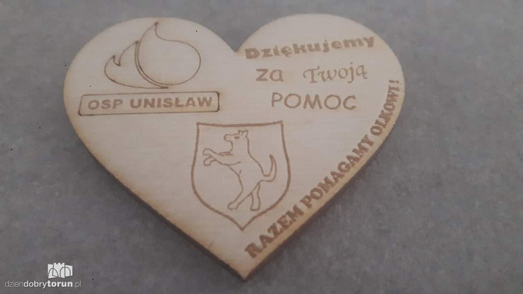 Strażacy pomogli 4-letniemu Olkowi z Torunia