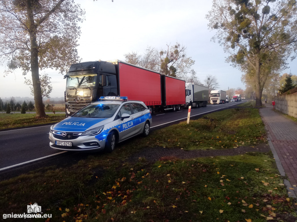 Wypadek w Gniewkowie na DK15
