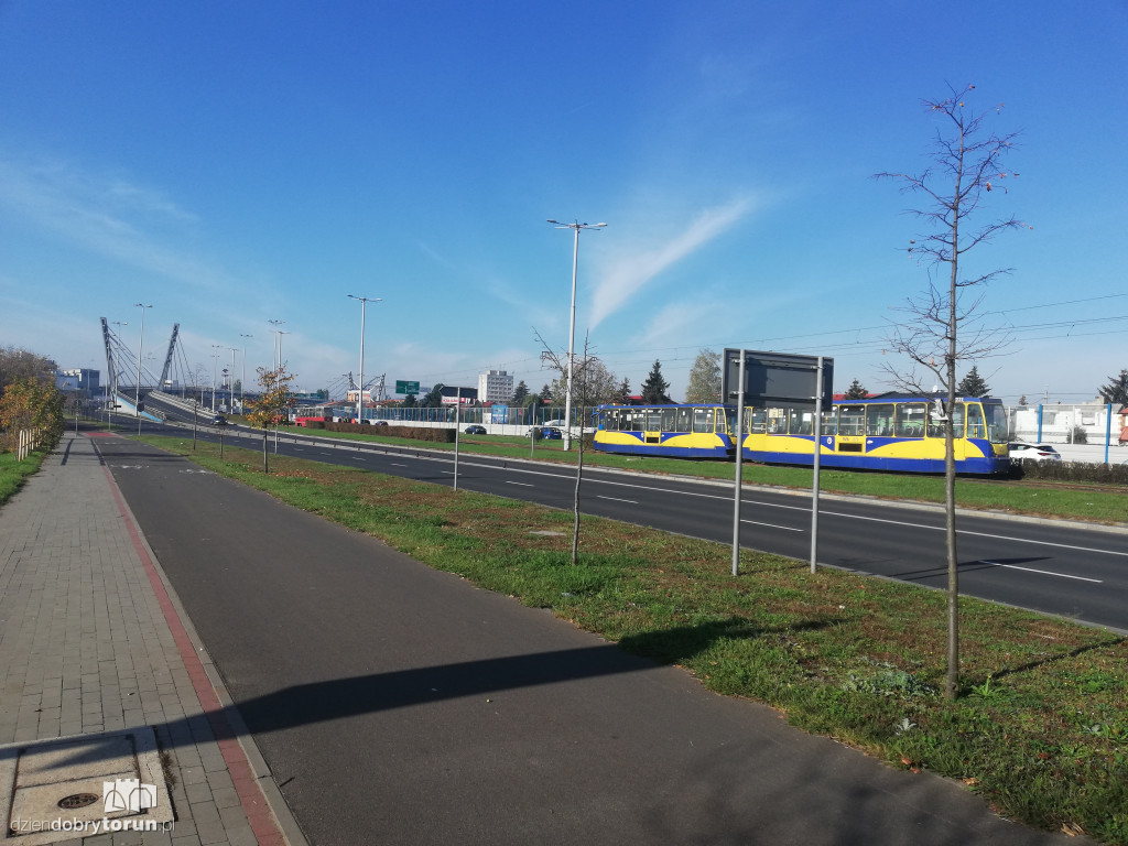 Wykolejenie tramwaju przy Szosie Lubickiej