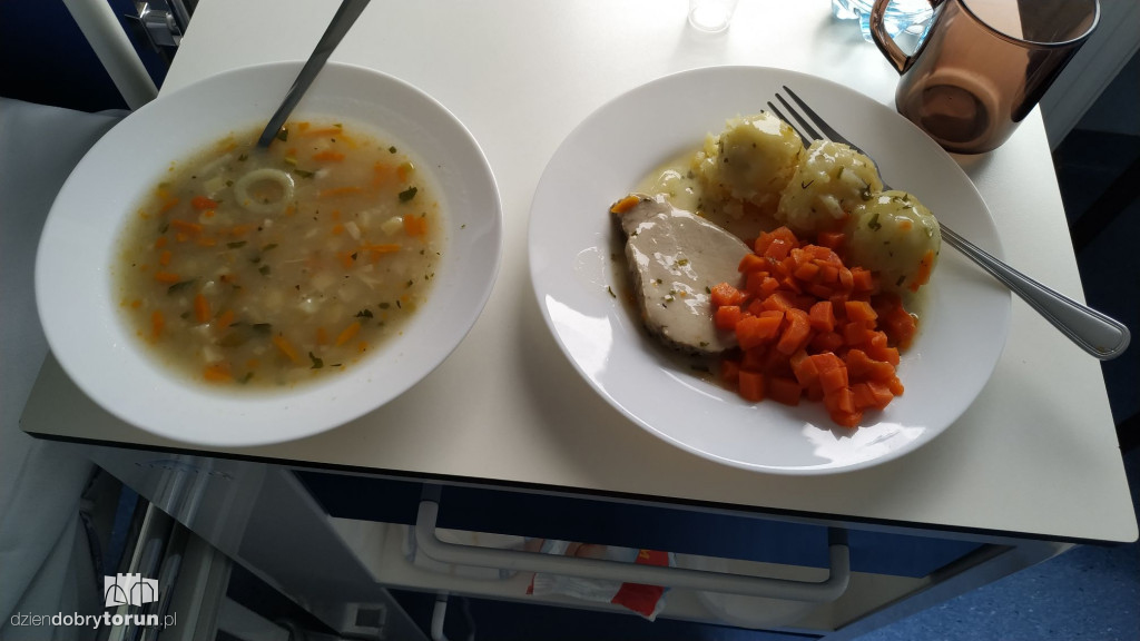 Jedzenie w szpitalach w regionie