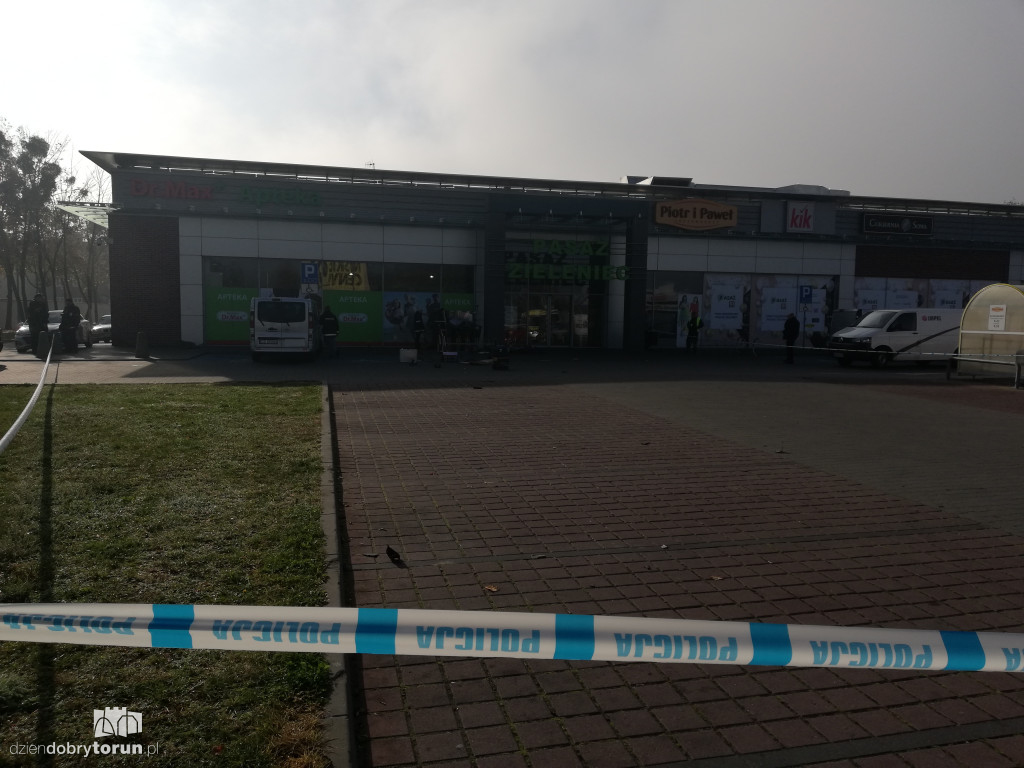 Włamanie do bankomatu przy Zieleńcu
