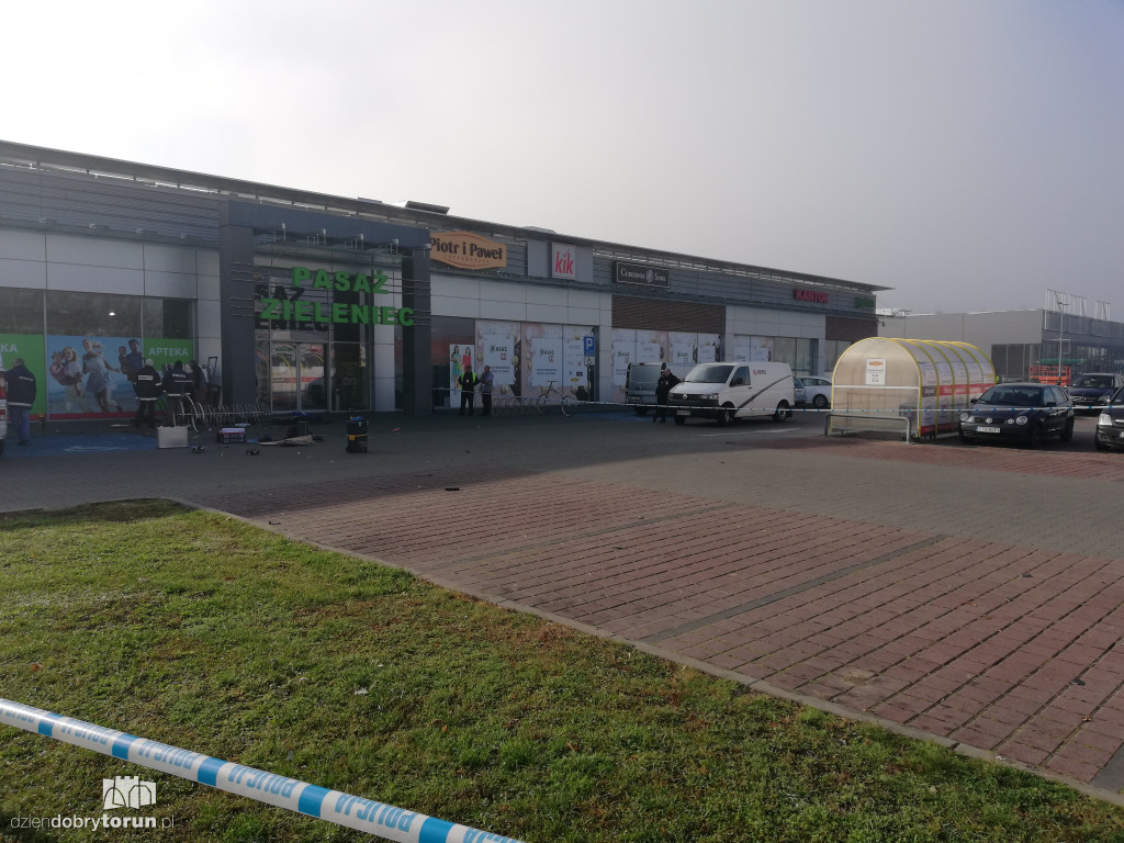 Włamanie do bankomatu przy Zieleńcu