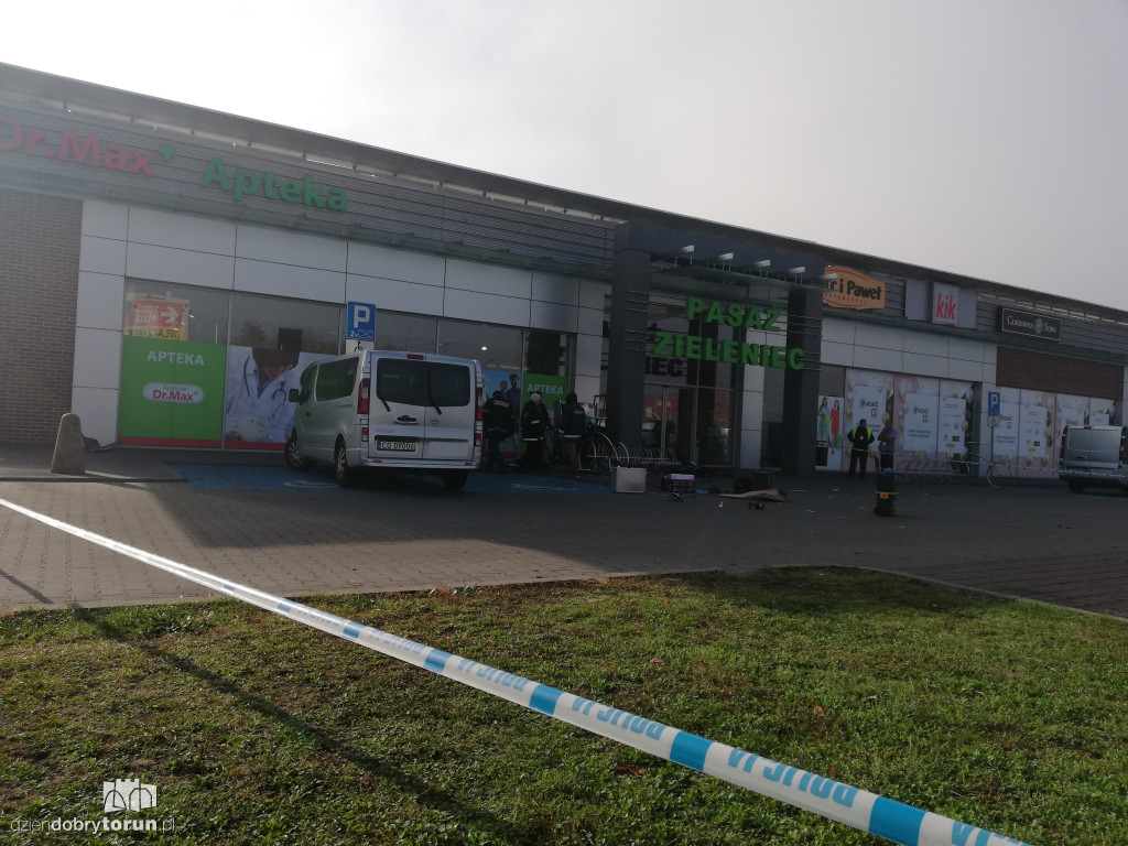 Włamanie do bankomatu przy Zieleńcu