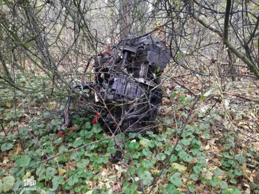 Wypadek na DK w Przyłubiu pod Toruniem