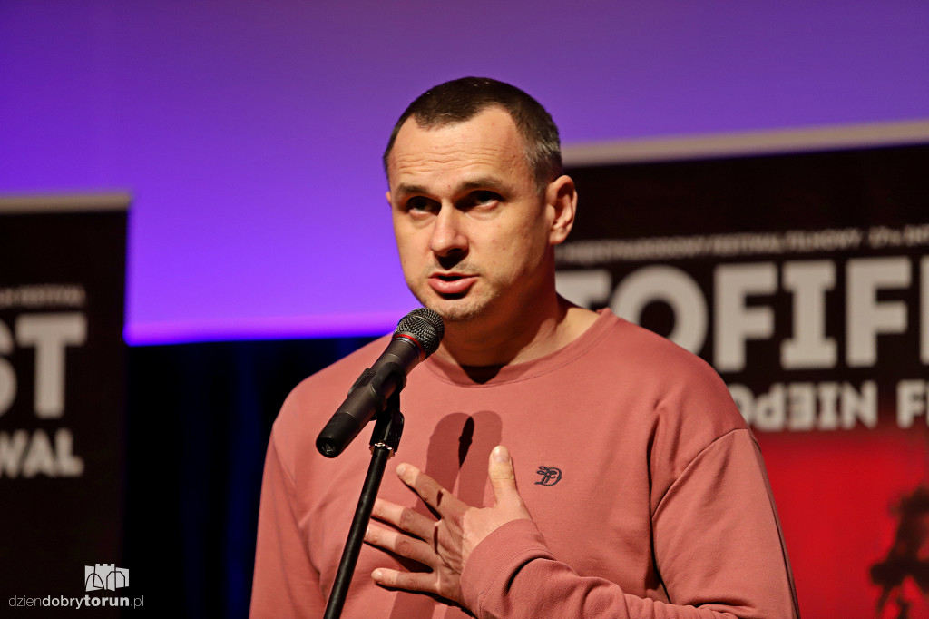 Oleg Sencow odznaczony Złotym Aniołem