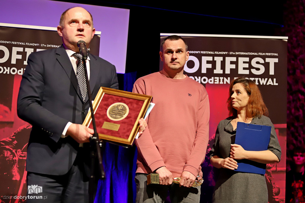 Oleg Sencow odznaczony Złotym Aniołem