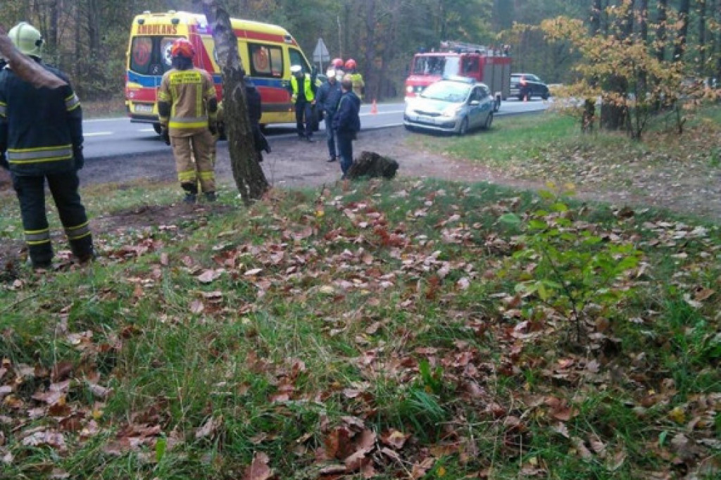 Wypadek na DK10 koło Solca Kujawskiego
