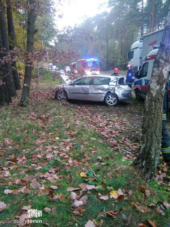 Wypadek na DK10 koło Solca Kujawskiego