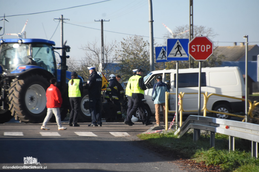 Groźny wypadek w regionie