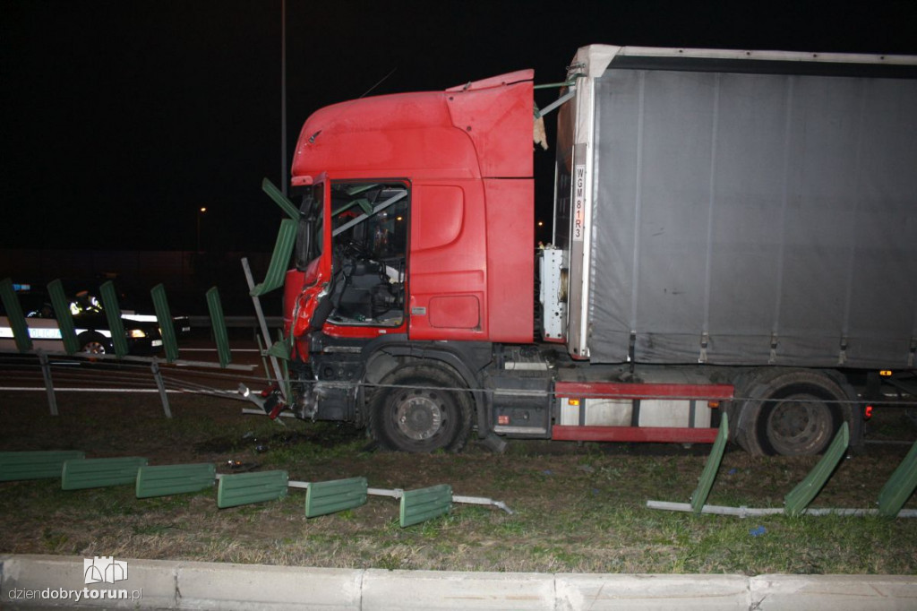 Wypadek na autostradzie A1
