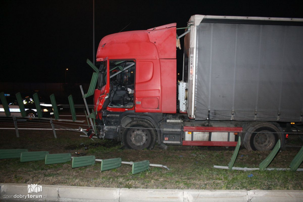 Wypadek na autostradzie A1
