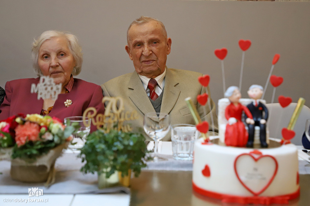 70. rocznica ślubu państwa Ciak
