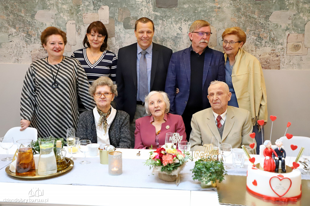 70. rocznica ślubu państwa Ciak