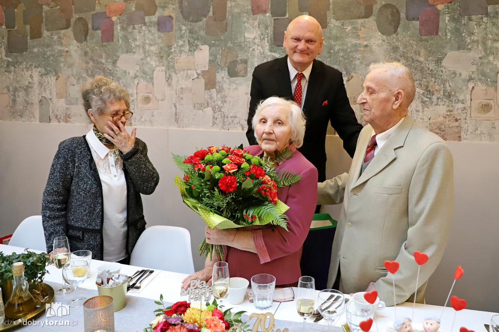 70. rocznica ślubu państwa Ciak