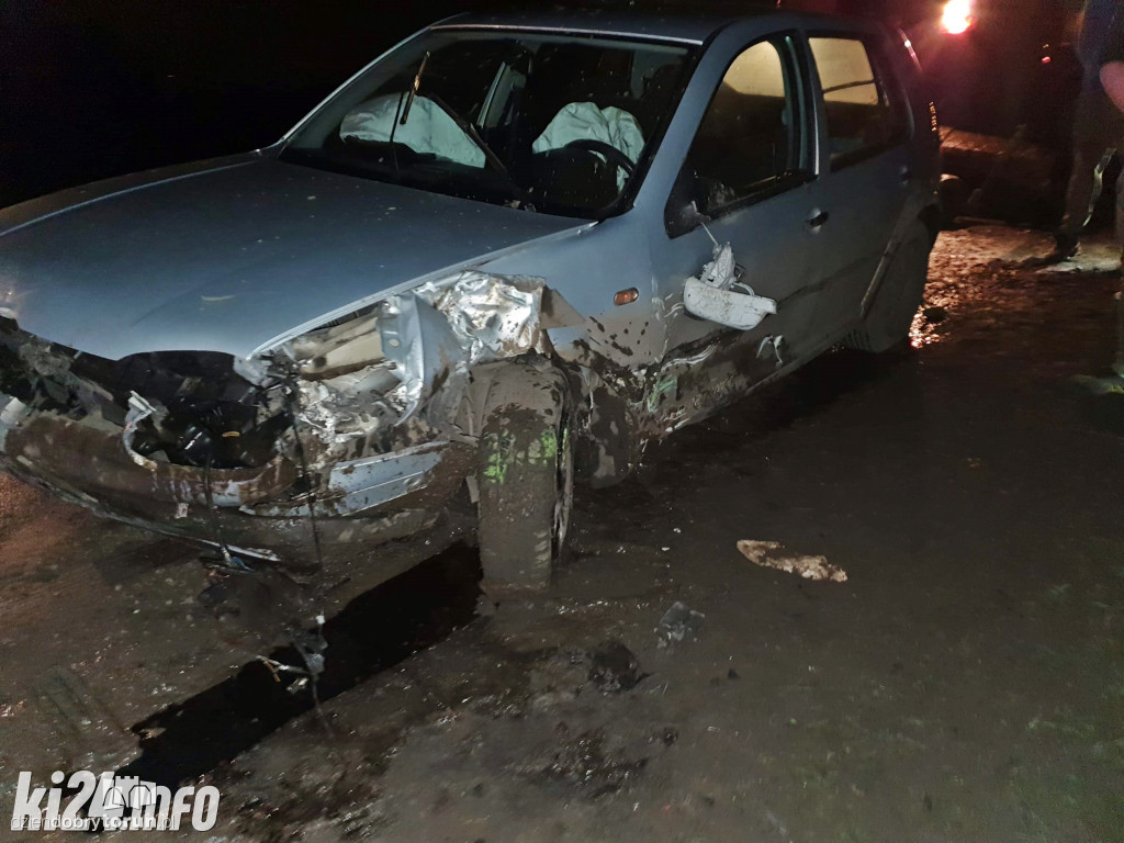 Groźna kolizja pod Gniewkowem
