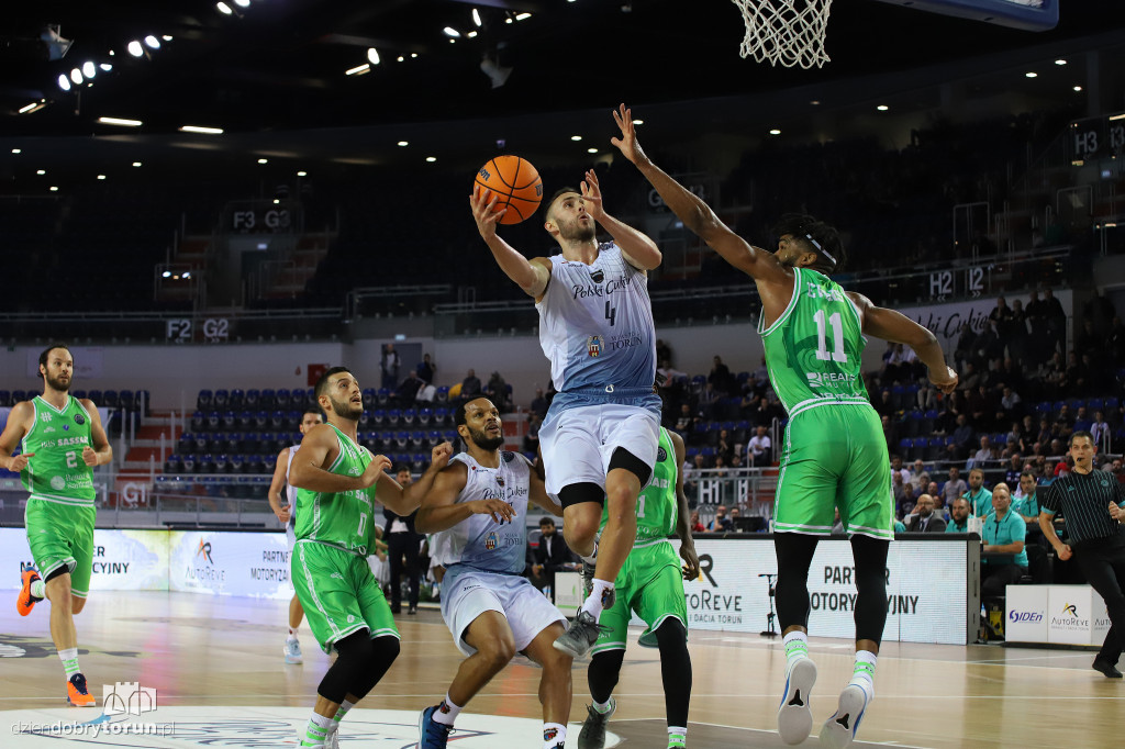 Polski Cukier Toruń 95:113 Dinamo Sassari
