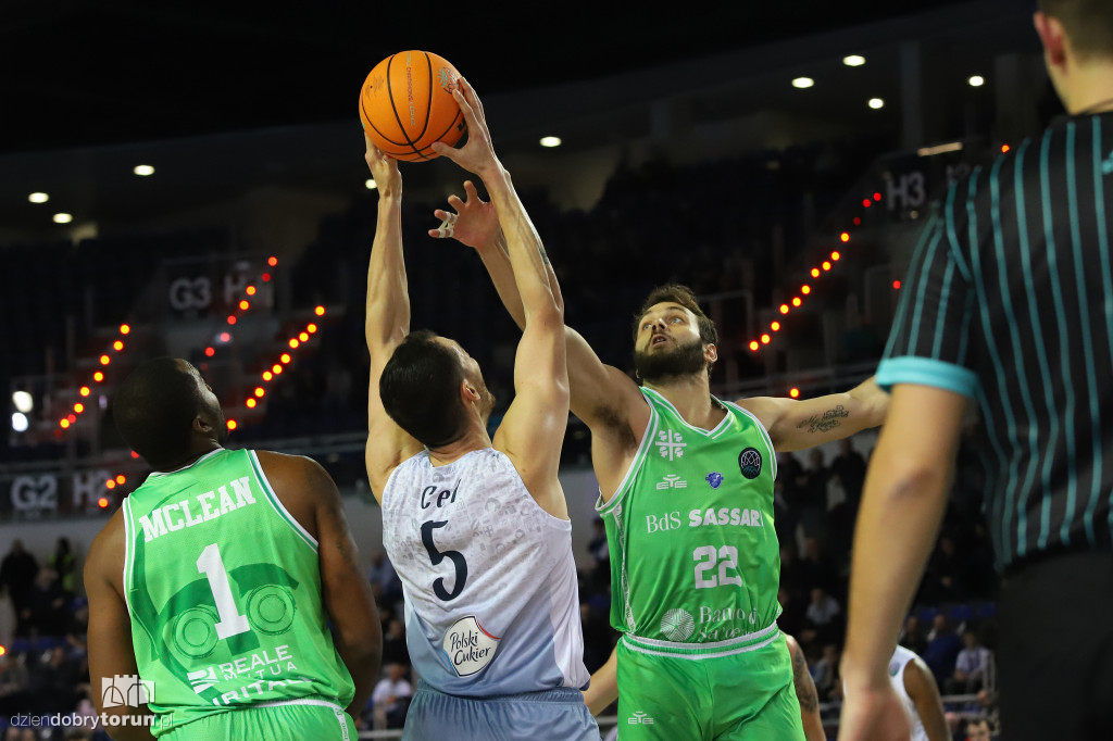 Polski Cukier Toruń 95:113 Dinamo Sassari
