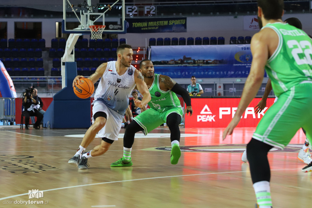 Polski Cukier Toruń 95:113 Dinamo Sassari