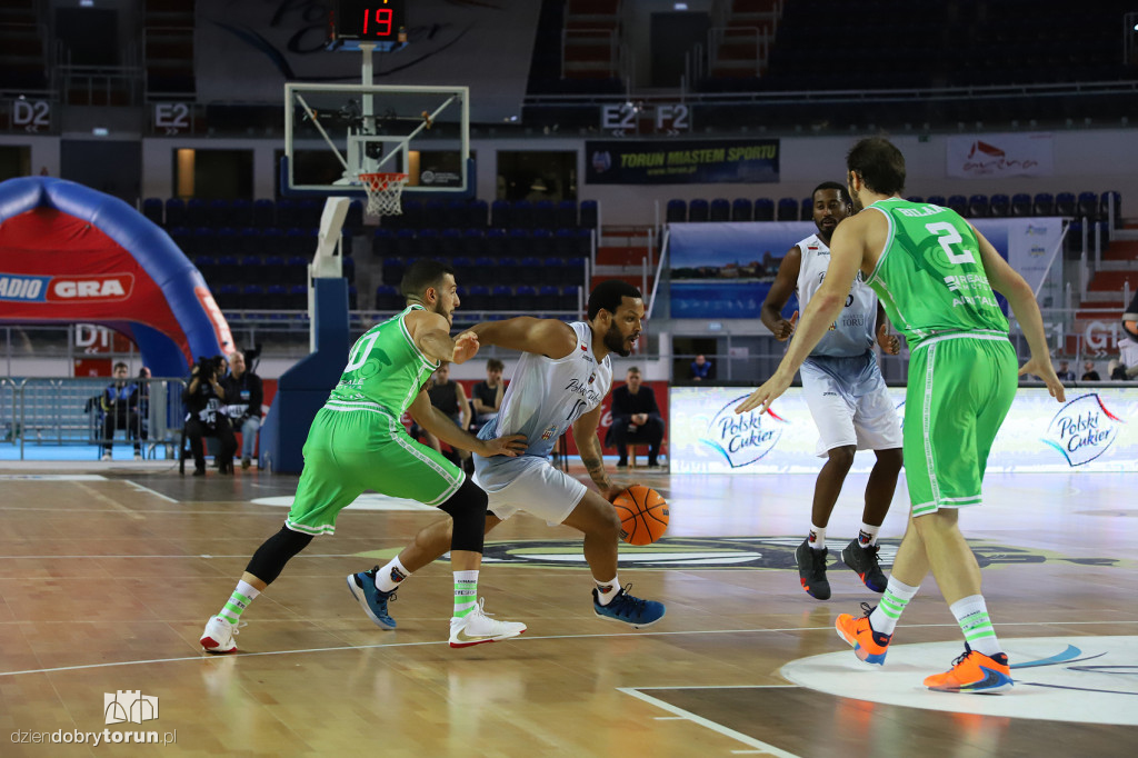 Polski Cukier Toruń 95:113 Dinamo Sassari