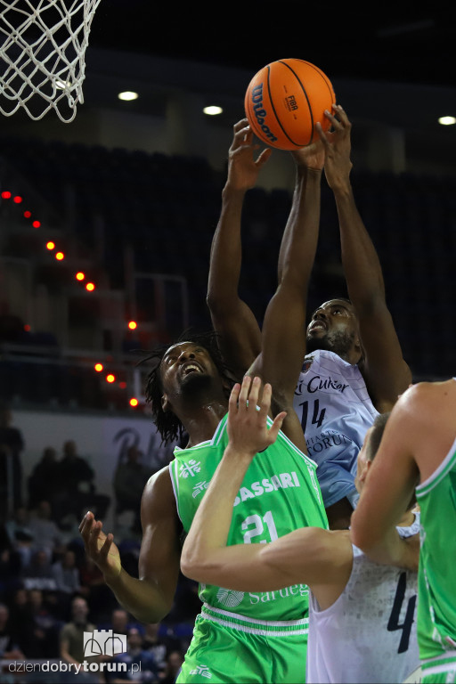 Polski Cukier Toruń 95:113 Dinamo Sassari