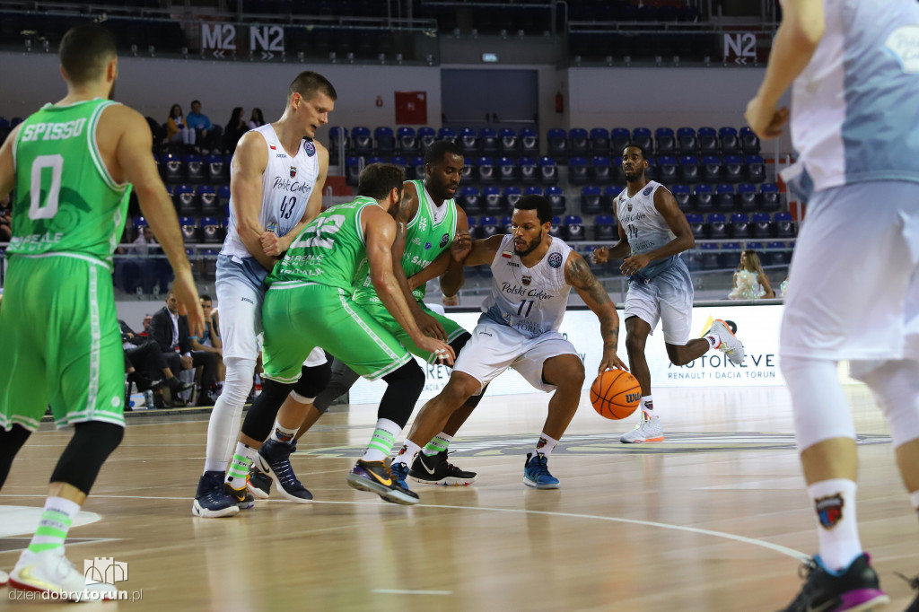 Polski Cukier Toruń 95:113 Dinamo Sassari