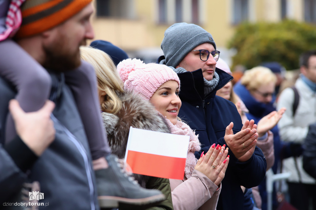 Piknik patriotyczny na Rynku Nowomiejskim