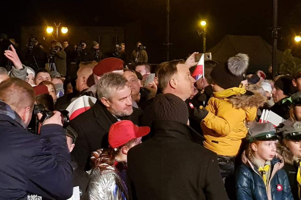 Prezydent Andrzej Duda odwiedził Rypin