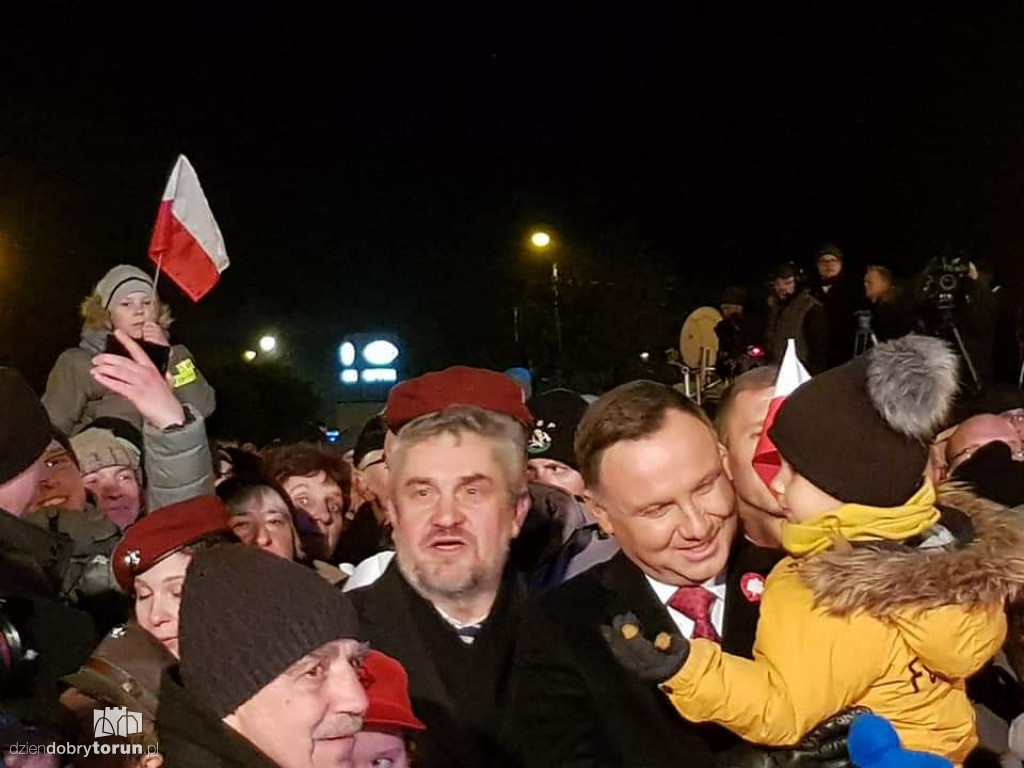 Prezydent Andrzej Duda odwiedził Rypin