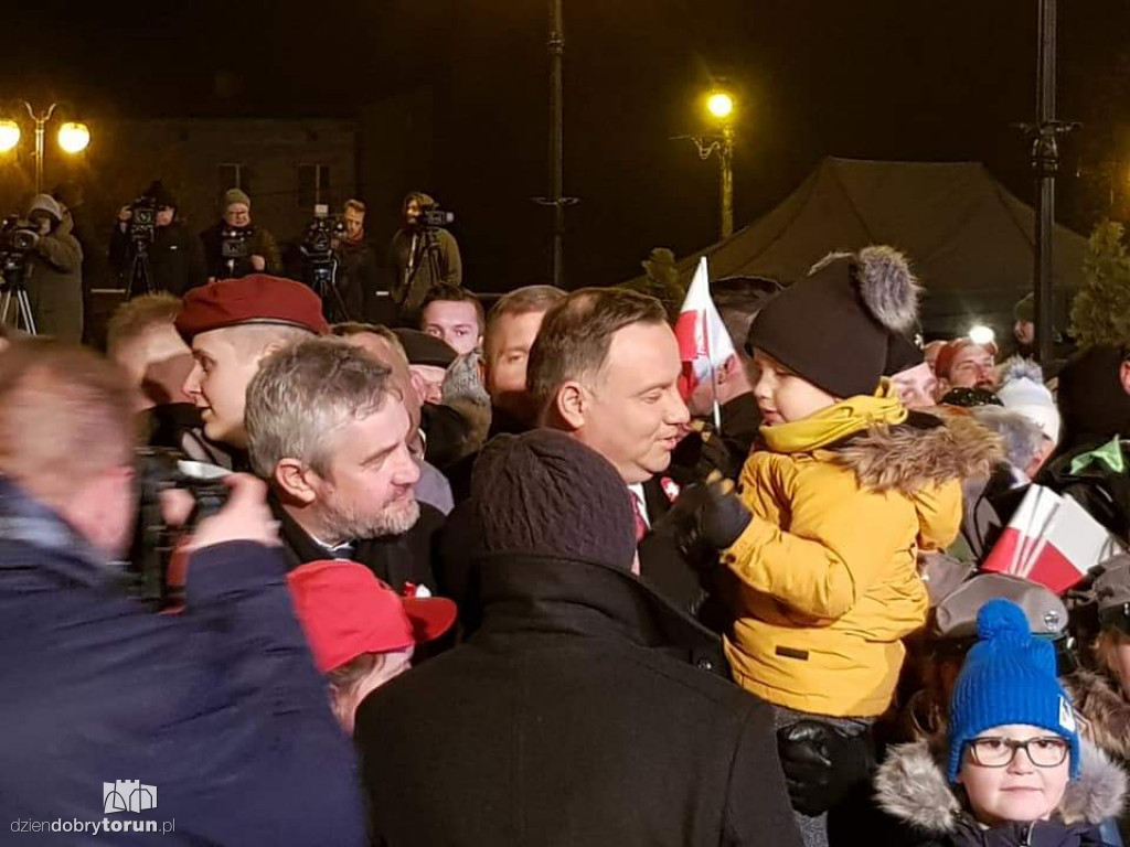 Prezydent Andrzej Duda odwiedził Rypin