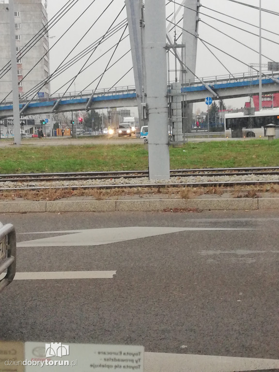 Uszkodzony gazociąg przy ul. Żółkiewskiego