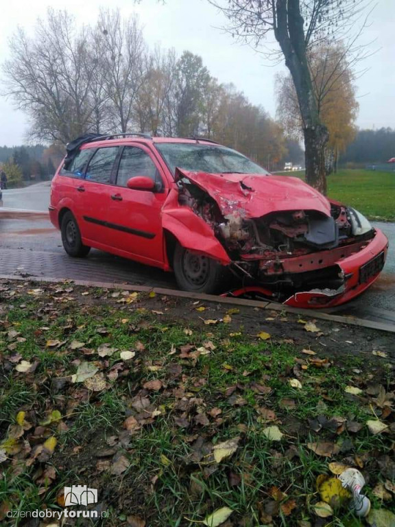 Groźny wypadek na DK10 w regionie