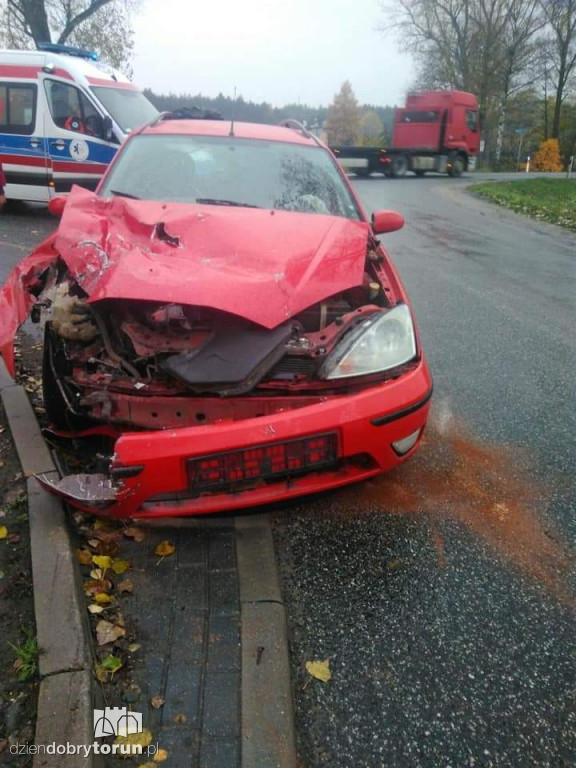 Groźny wypadek na DK10 w regionie