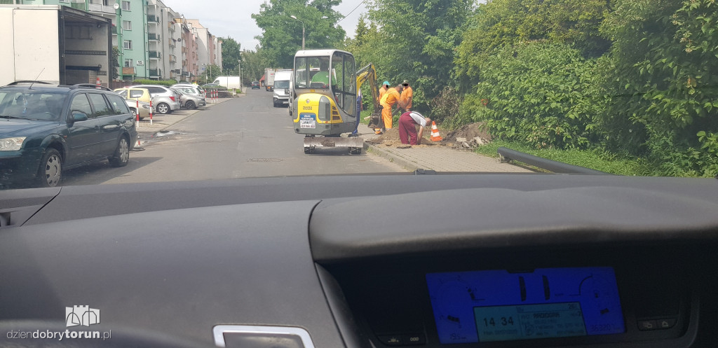 Uciążliwa budowa w Toruniu