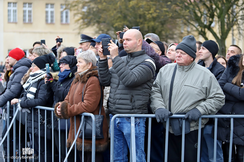 Przysięga wojskowa żołnierzy Narodowych Sił Rezerwowych