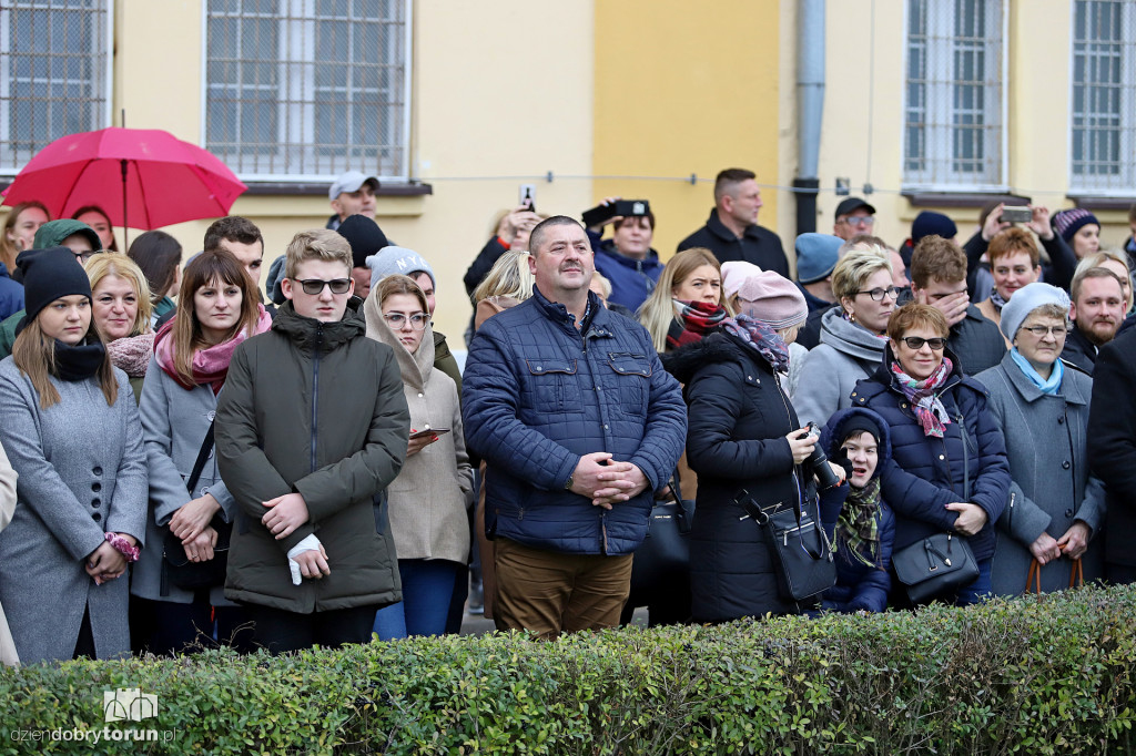 Przysięga wojskowa żołnierzy Narodowych Sił Rezerwowych