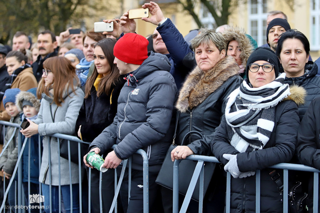 Przysięga wojskowa żołnierzy Narodowych Sił Rezerwowych