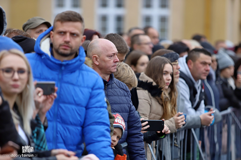Przysięga wojskowa żołnierzy Narodowych Sił Rezerwowych