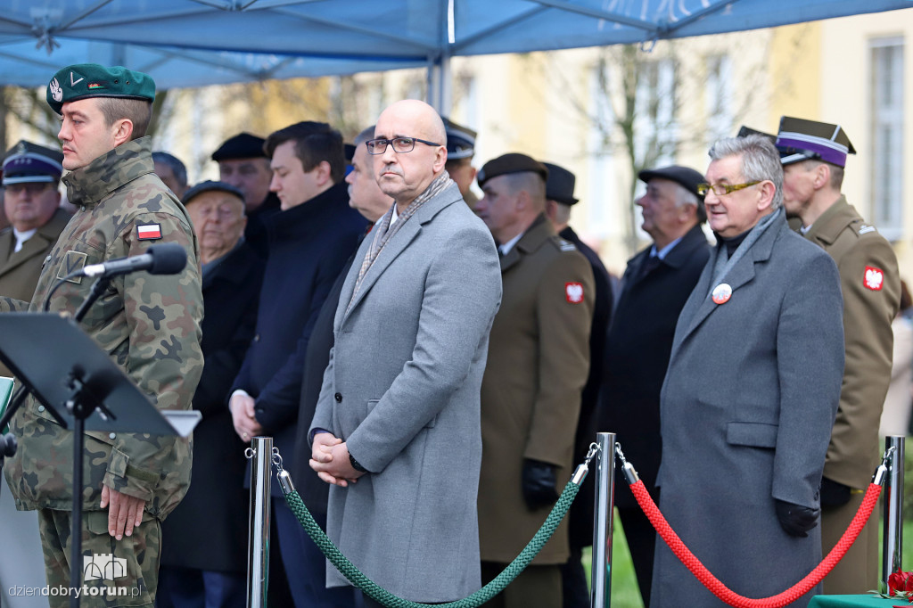 Przysięga wojskowa żołnierzy Narodowych Sił Rezerwowych