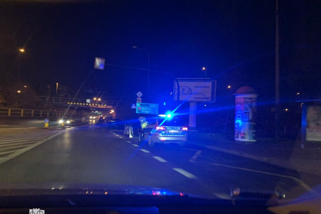 Potrącenie pieszego na lewobrzeżu