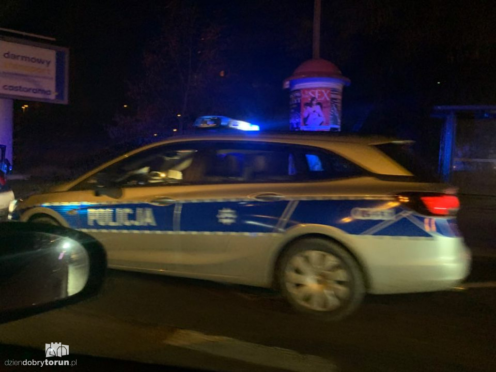Potrącenie pieszego na lewobrzeżu