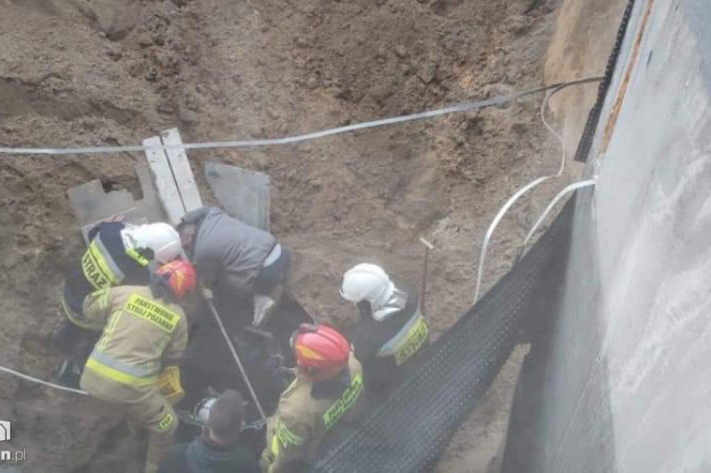 Wypadek na budowie w Solcu Kujawskim