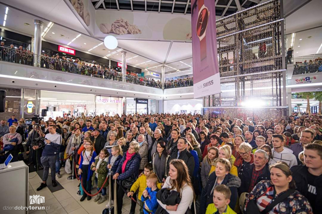 Finał loterii w centrum Toruń Plaza