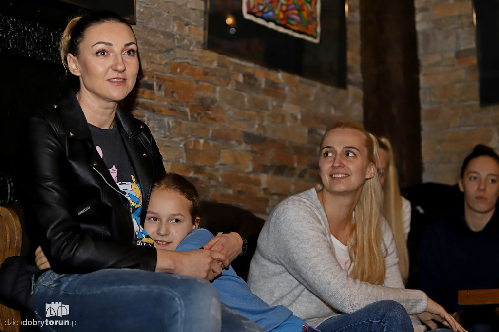 Spotkanie Katarzynek z kibicami