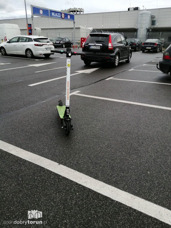 Tak dba się o hulajnogi w Toruniu