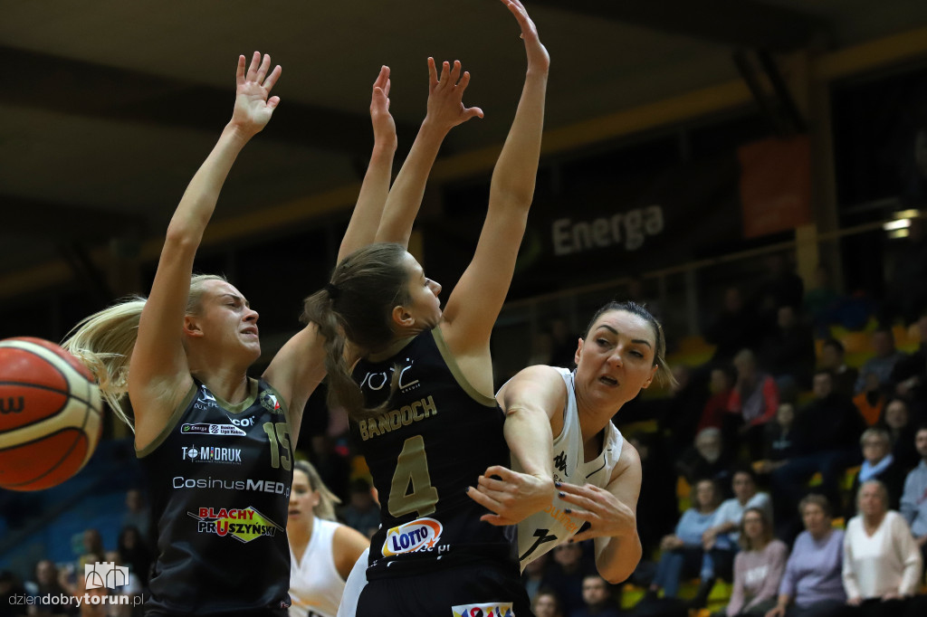 Energa Toruń 79:77 Cosinus MED Widzew Łódź