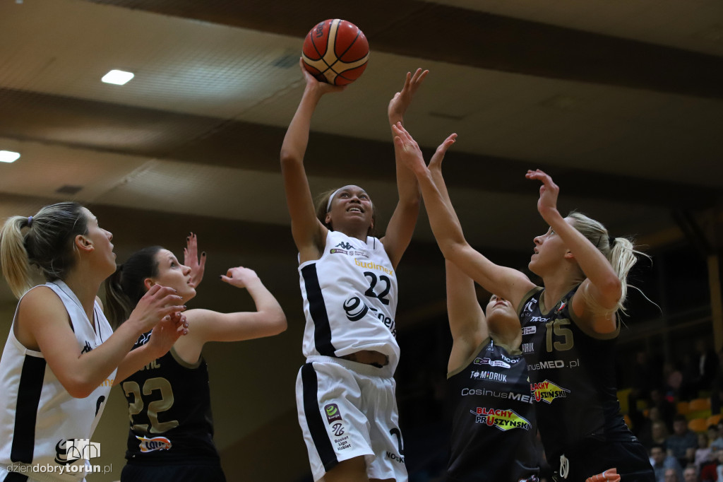 Energa Toruń 79:77 Cosinus MED Widzew Łódź
