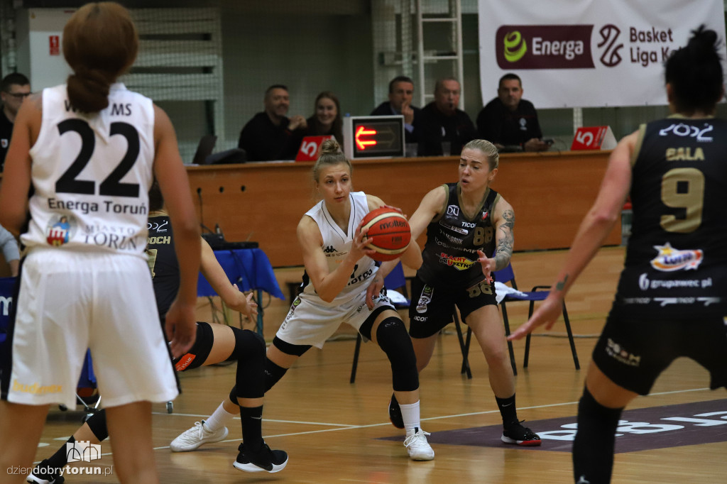 Energa Toruń 79:77 Cosinus MED Widzew Łódź