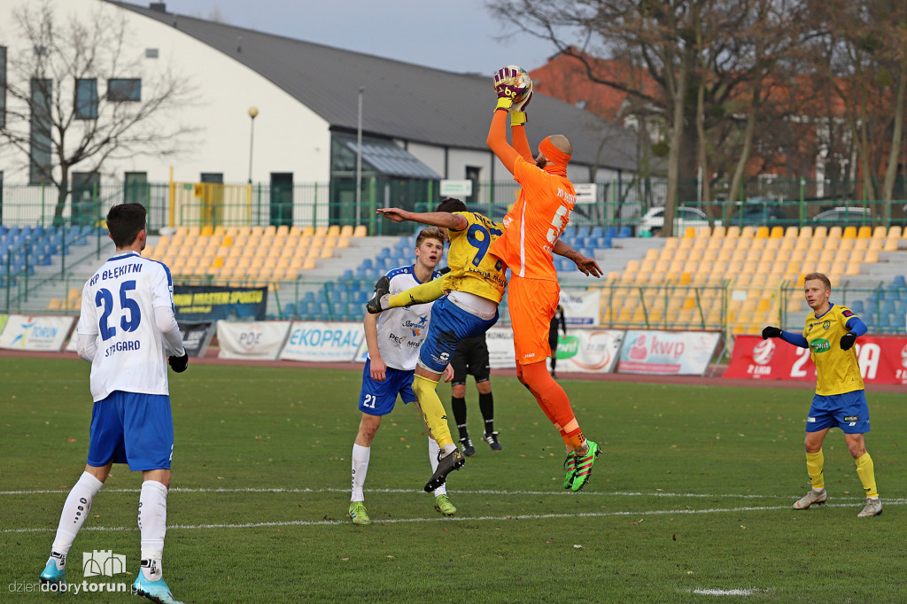 Elana Toruń 3 : 2 Błękitni Stargard