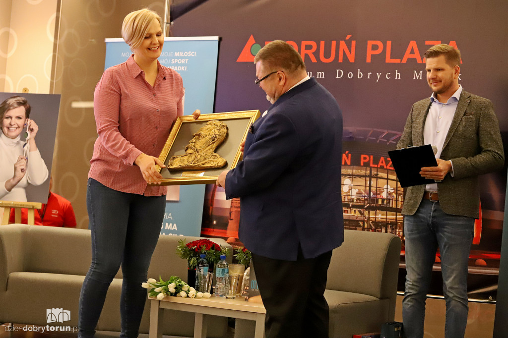 Otylia Jędrzejczak w Plazie